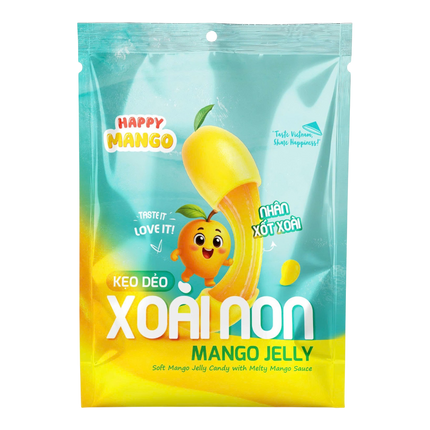 HAPPY MANGO Mango Jelly Candy 150g (Case 40)