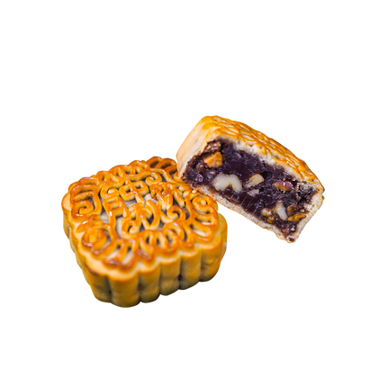 BEAUTIFUL BUTTERFLY Mooncake Jujube Walnut and Red Bean 180g (Case 32)