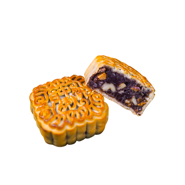 BEAUTIFUL BUTTERFLY Mooncake Jujube Walnut and Red Bean 180g (Case 32)