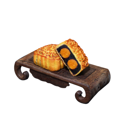 BEAUTIFUL BUTTERFLY Mooncake Red Bean With Double Yolks Taro Flavor 180g (Case 32)