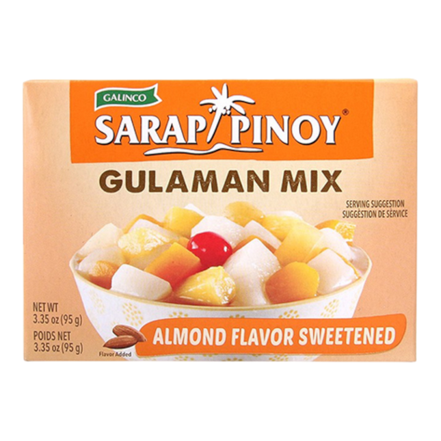 SARAP PINOY Gulaman Almond Flavor 95g (Case 24)