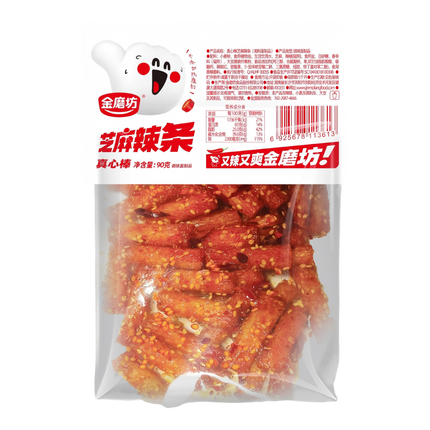 GOLDEN MILL Mini Latiao Gluten Sticks - Sesame 90g (Case 60)