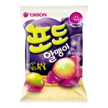 ORION O'JELLY Gummy Candy Grape 67g (Case 40)