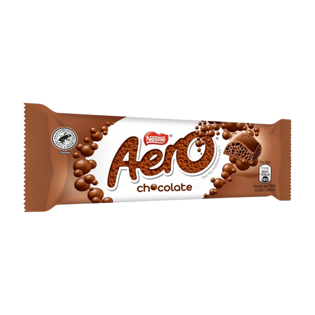 AERO Bubbly Milk Chocolate Bar 36g (Case 24)