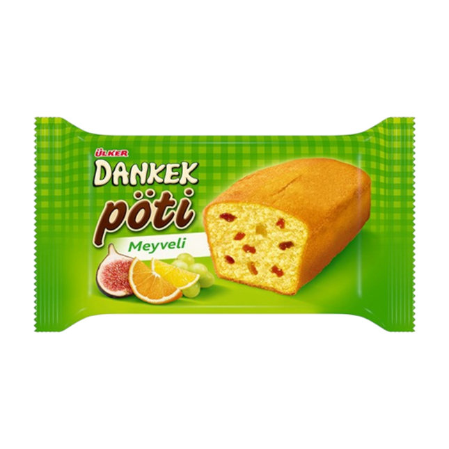 ULKER Dankek Poti Fruit Flavour 35g (Case 24)