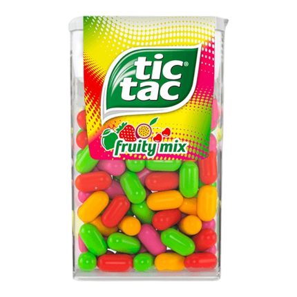 TIC TAC Fruity Mix Flavour 18g (Case 24)