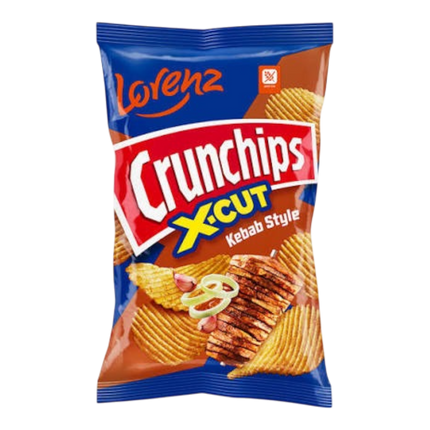 LORENZ X-CUT CRUNCHIPS Kebab 130g (Case 12)