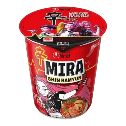 NONGSHIM Shin Cup Noodle Demon Hunters Mira - Spice Queen  68g (Case 12)