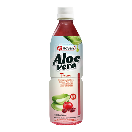 A+ Aloe Vera Drink Pomegranate 500ml (Case 20)