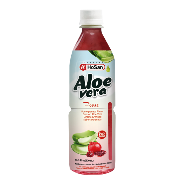 A+ Aloe Vera Drink Pomegranate 500ml (Case 20)