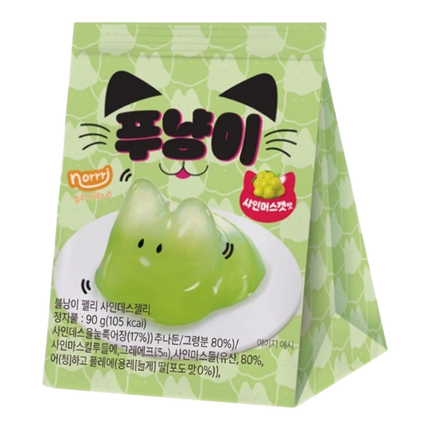 GSR Cat Shape Pudding Jelly Muscat 90g (Case 72)