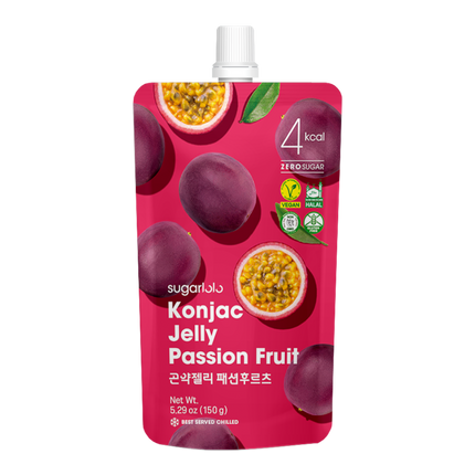 SUGARLOLO Jelly Drink Passion Fruit 150g (Case 40)