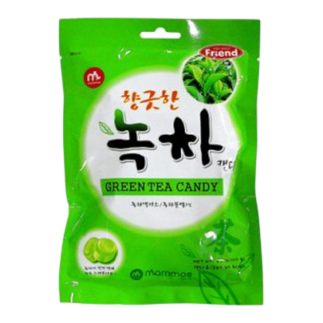 MAMOS Green Tea Candy 80g (Case 20)