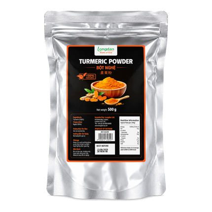 LONGDAN Turmeric Powder 500g (Case 12)