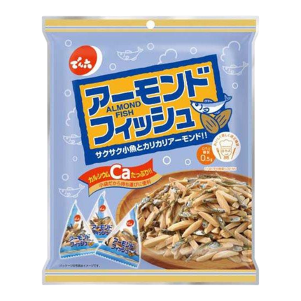 DENROKU Almond Fish (Multi Pack) 72g (Case 24)