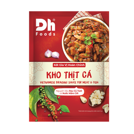 DH Vietnamese Braising Sauce For Meat & Fish 80g (Case 120)