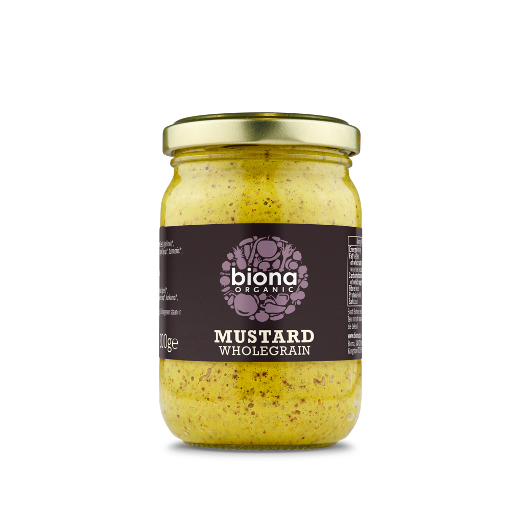 BIONA Organic Wholegrain Mustard 200g - Longdan Online Supermarket