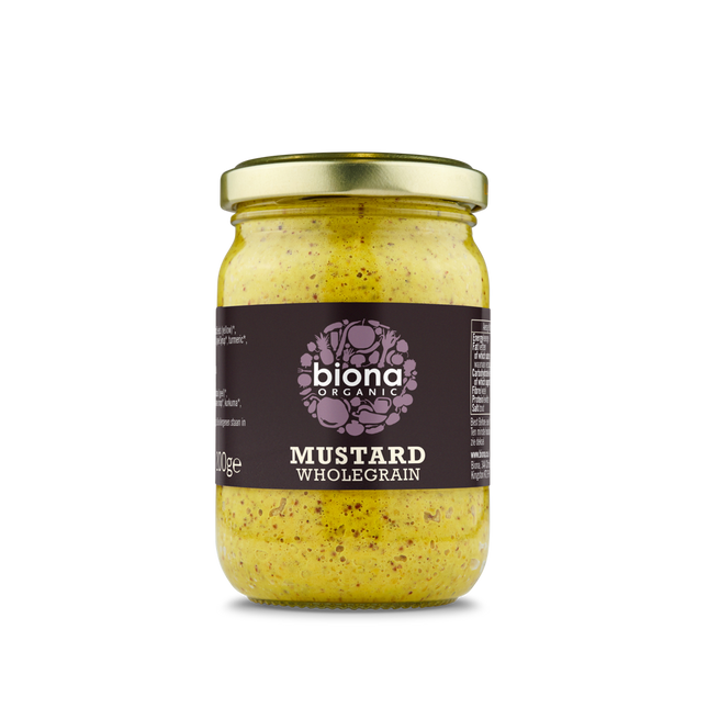 BIONA Organic Wholegrain Mustard 200g - Longdan Online Supermarket