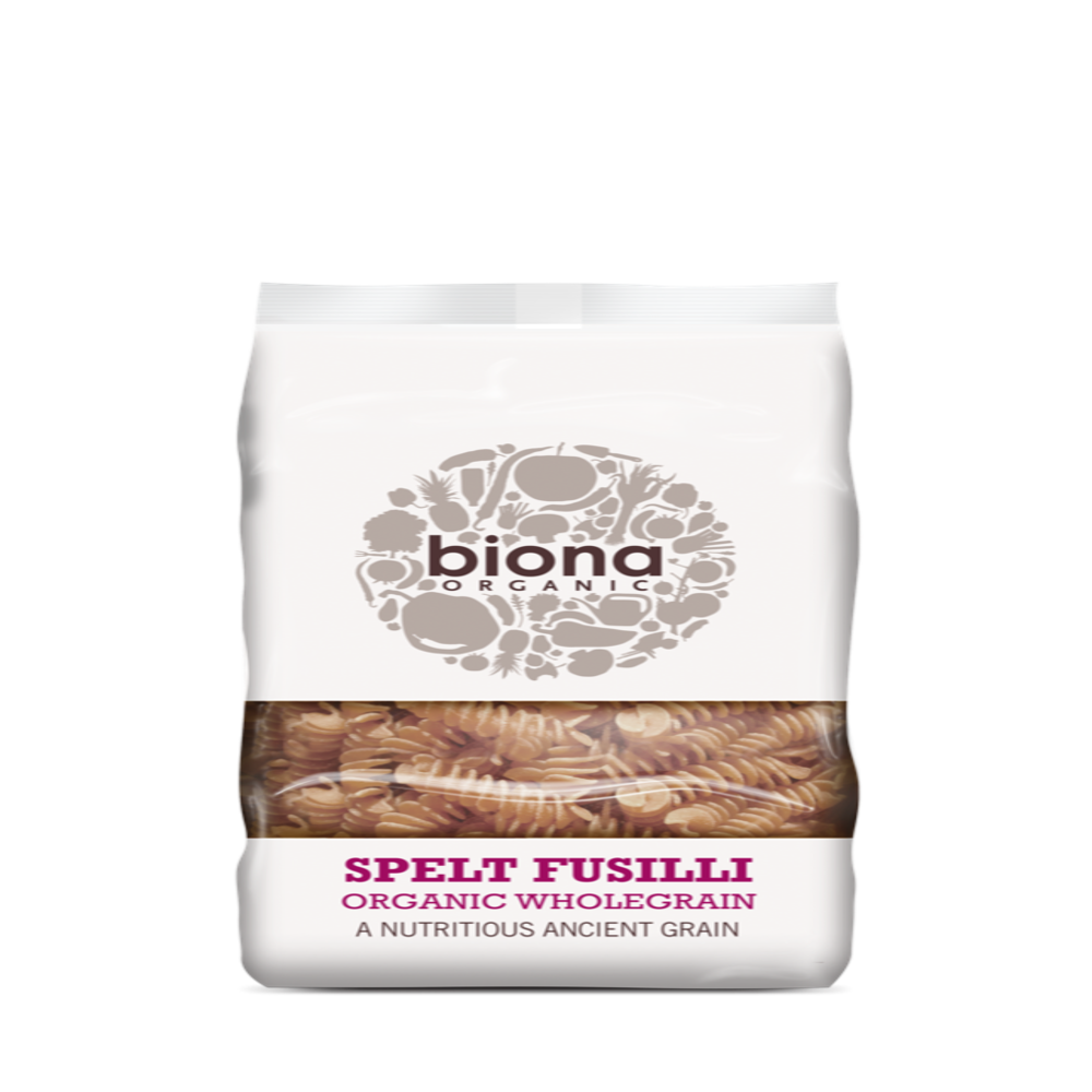 BIONA Organic Spelt Wholegrain Fusilli 500g - Longdan Online Supermarket