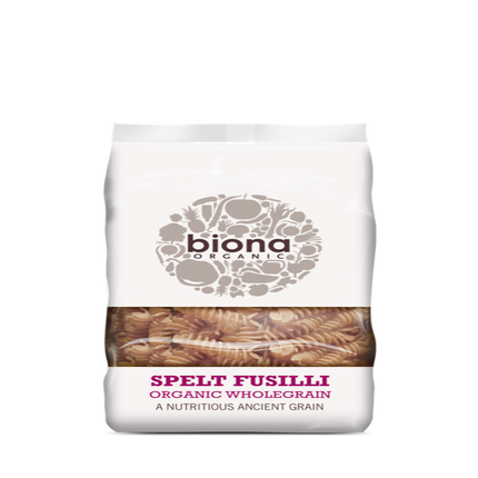 BIONA Organic Spelt Wholegrain Fusilli 500g - Longdan Online Supermarket