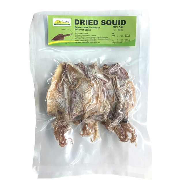 Kim Son Dried Squid 6-9cm 100g (Case 50)