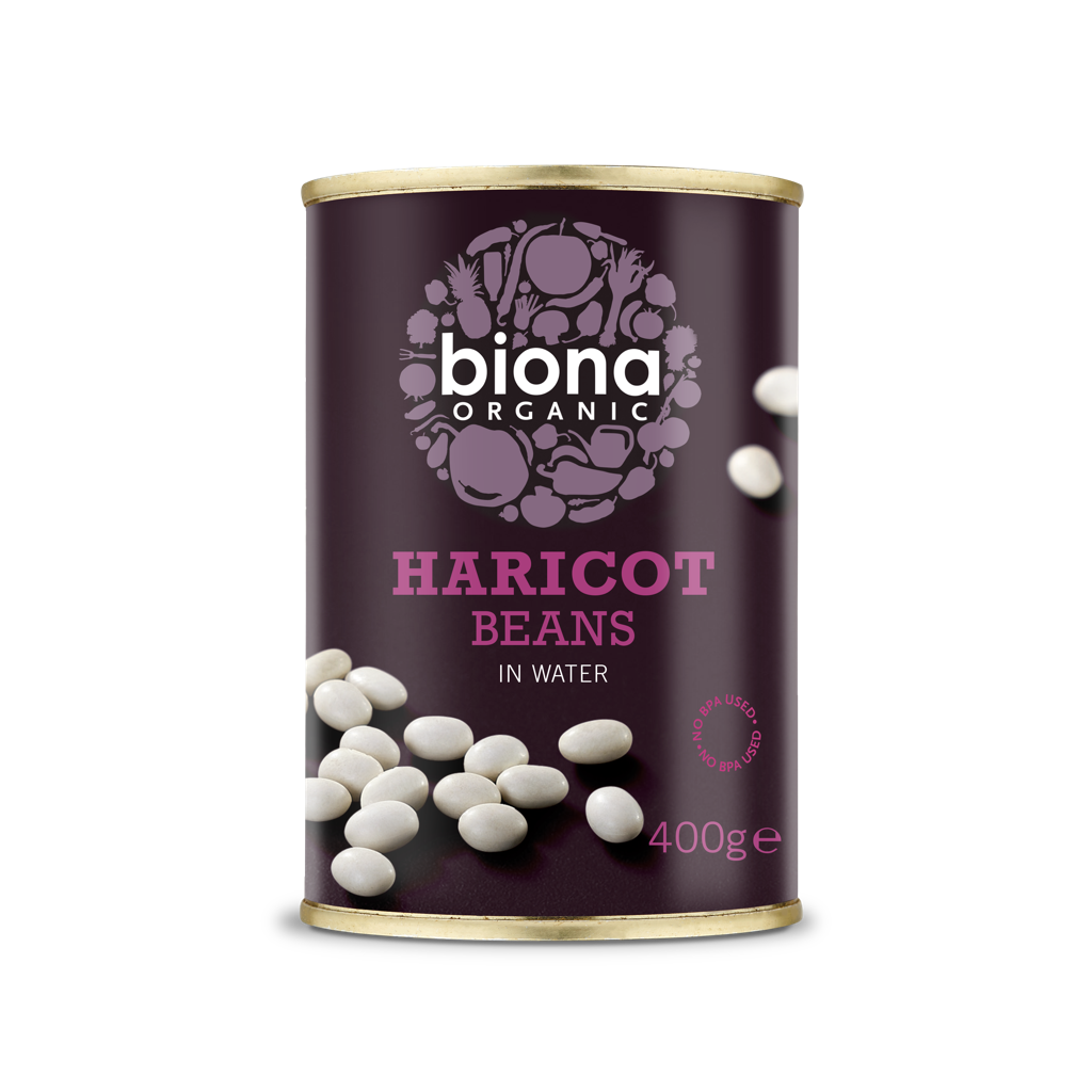 BIONA Organic Haricot Beans 400g - Longdan Online Supermarket