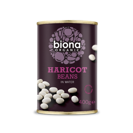 BIONA Organic Haricot Beans 400g - Longdan Online Supermarket