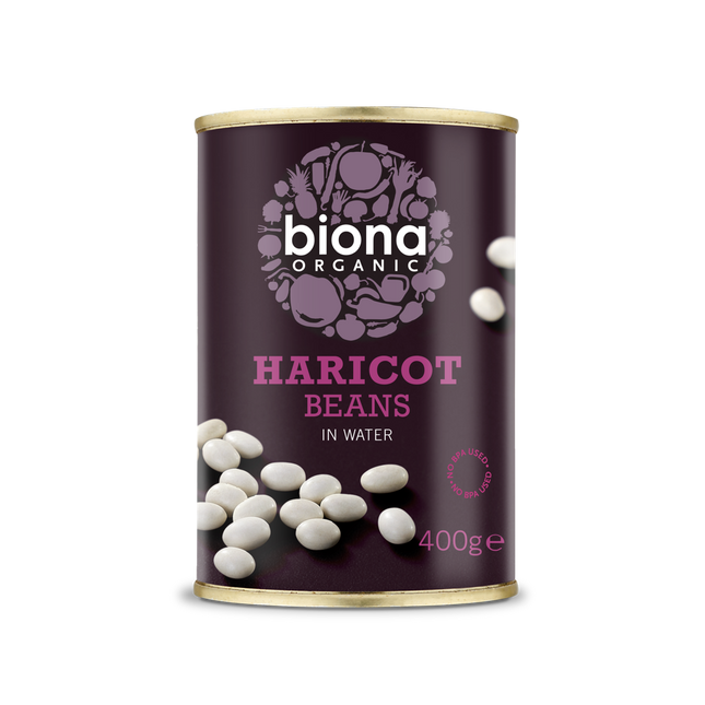 BIONA Organic Haricot Beans 400g - Longdan Online Supermarket