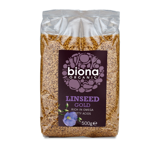 BIONA Organic Linseed Gold (OMEGA Rich) 500g - Longdan Online Supermarket