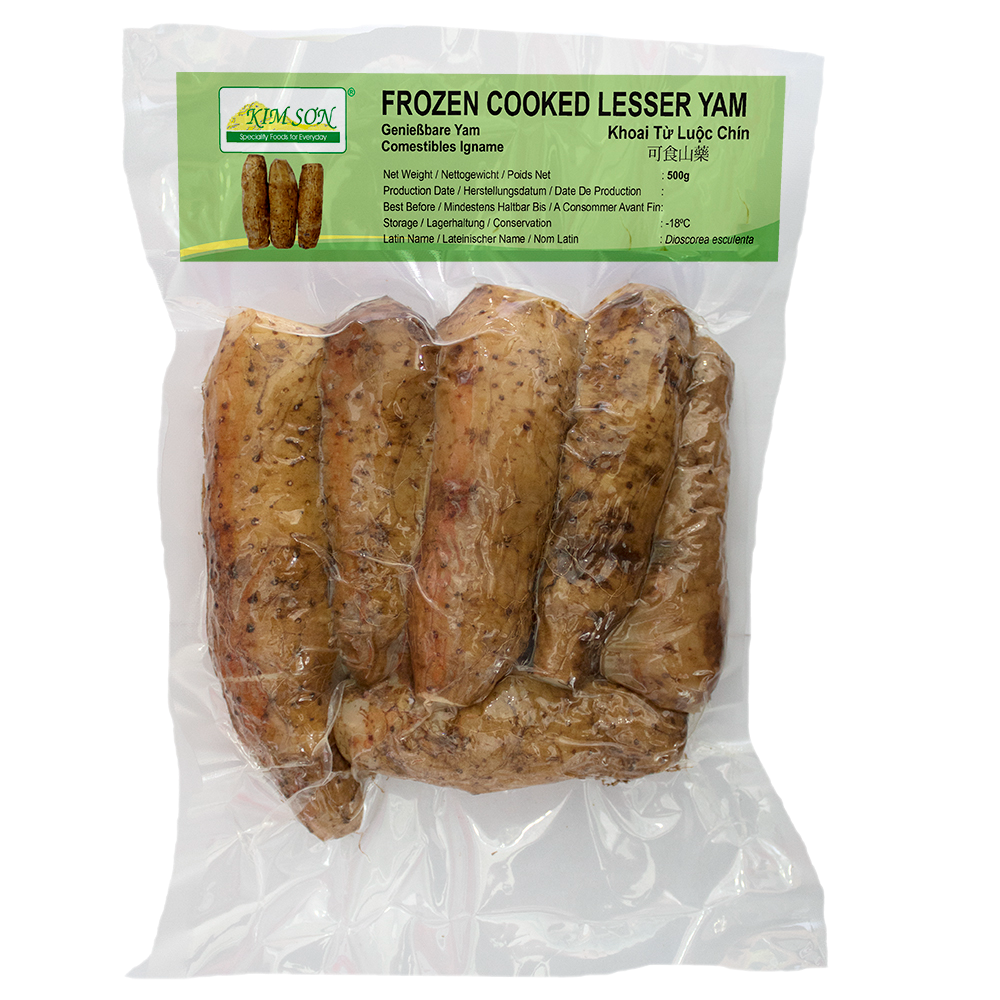 Kim Son Cooked Lesser Yam 500G (Frozen) (Case 20)