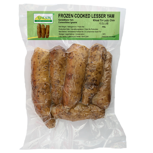 Kim Son Cooked Lesser Yam 500G (Frozen) (Case 20)