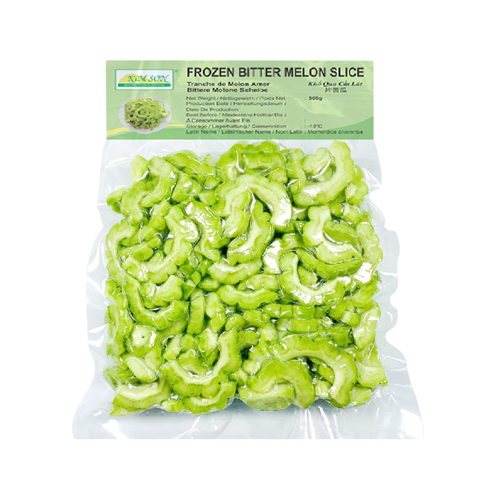 Kim Son Frozen Bitter Melon Slice 500g (Case 20)