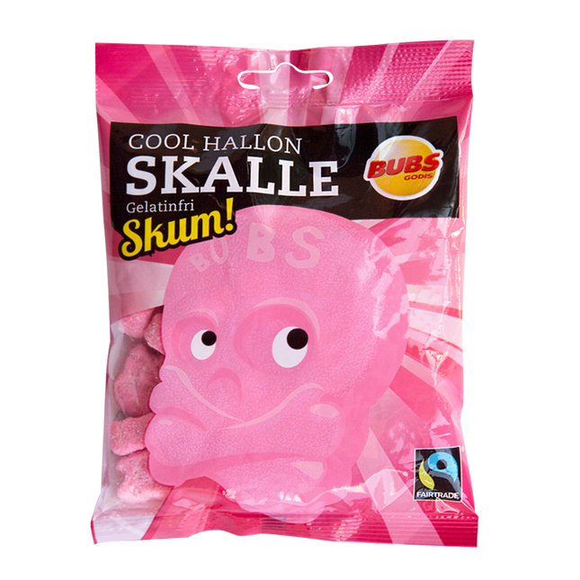 Bubs Godies Cool Raspberry Skull Foam 90g - Longdan Official Online Store