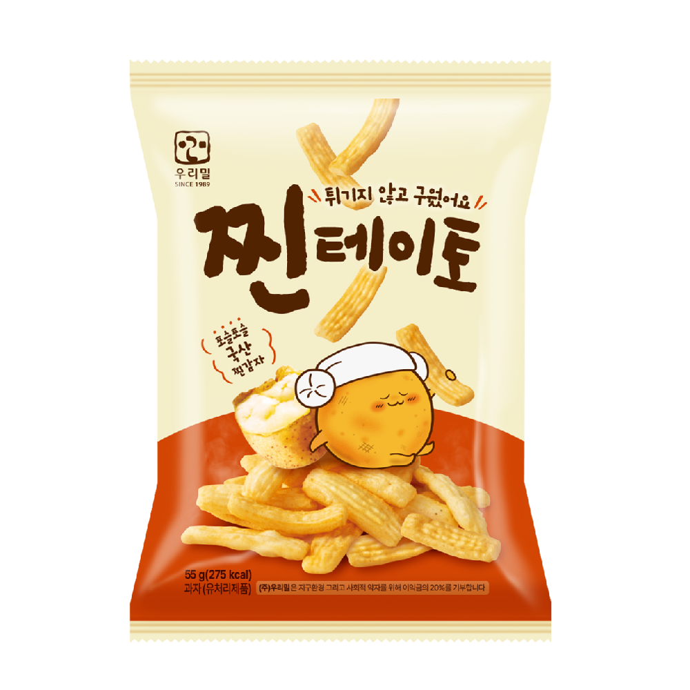 WOORIMIL Jjang Savory Potato 55g (Case 30)
