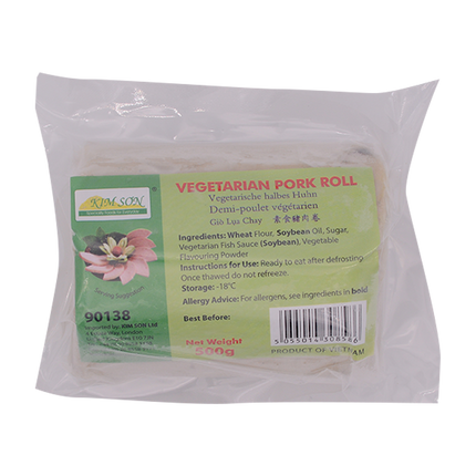 Kim Son Vegetarian Pork Roll 500g (Frozen) - Longdan Online Supermarket