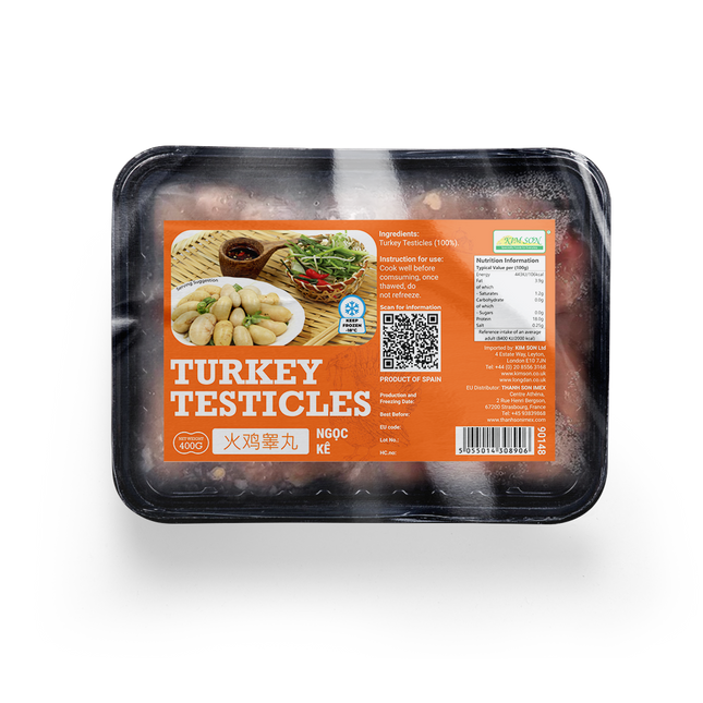 KIM SON Turkey Testicles (Ngoc Ke) 400g (Case 24)