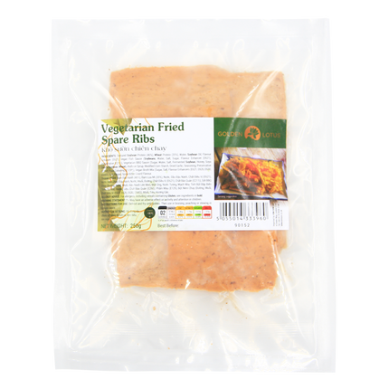 GOLDEN LOTUS Vegetarian Fried Spare Ribs 250g (Frozen) - Longdan Official Online Store