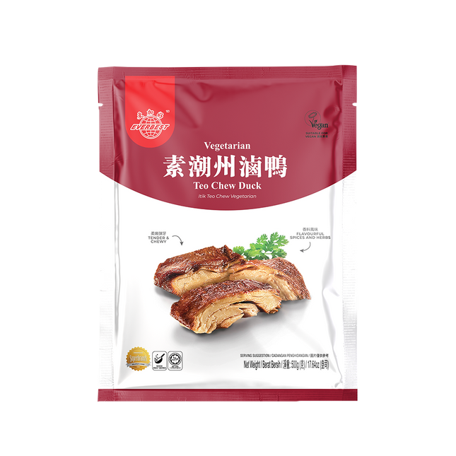 EVERBEST Vegetarian Teo Chew Duck 500g (Case 10)