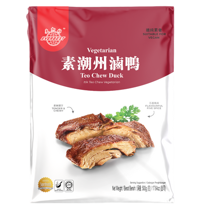EVERBEST Vegetarian Teo Chew Duck 500g (Case 10)