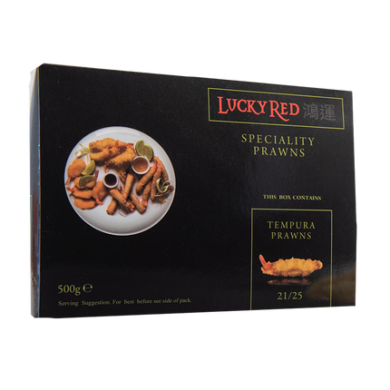 LUCKY RED Tempura Prawn 21/25 500g (Case 10)