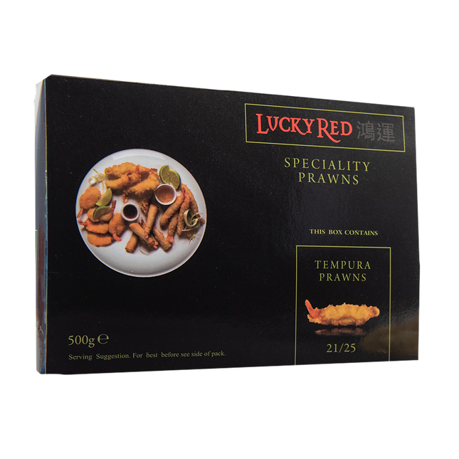 LUCKY RED Tempura Prawn 21/25 500g (Case 10)