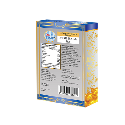 QQ Fish Ball 250g (Case 40)