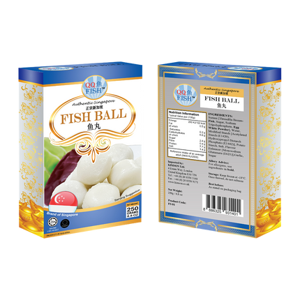 QQ Fish Ball 250g (Case 40)