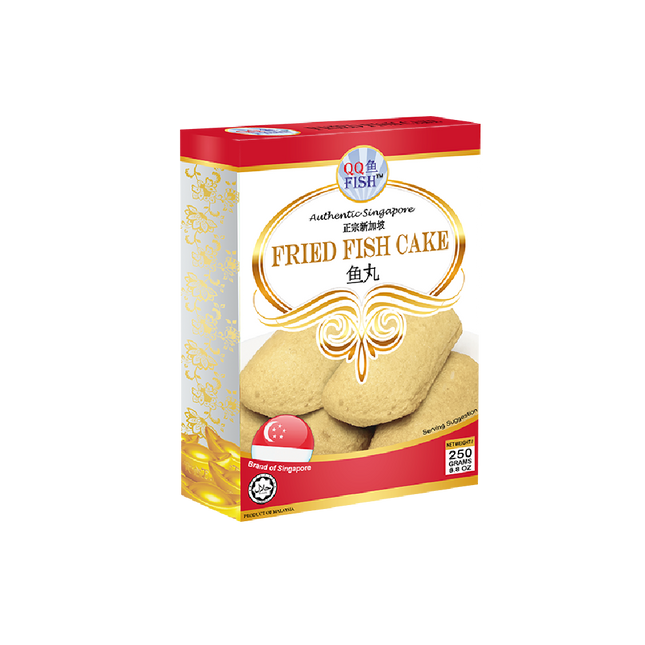 QQ Fried Fish Cake 250g (Case 40)
