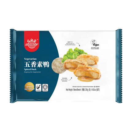 EVERBEST Vegetarian Spiced Duck 250g (Case 12)