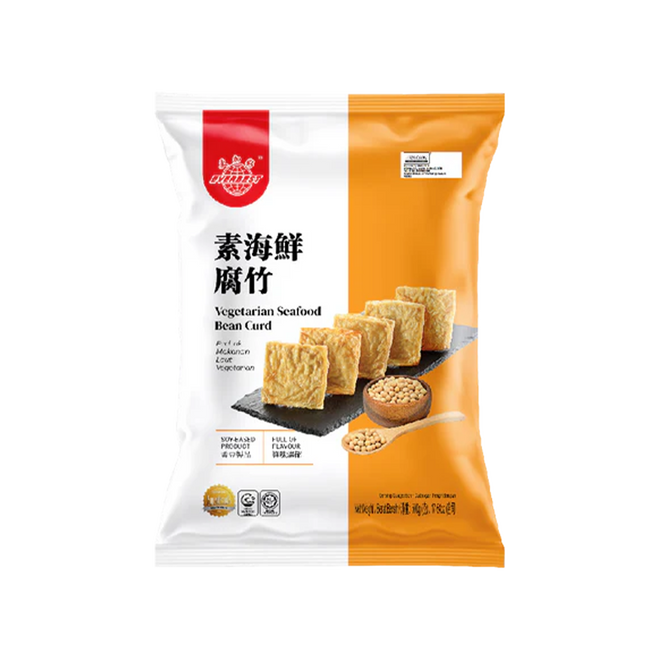 EVERBEST Vegetarian Seafood Bean Curd 500g (Case 10)