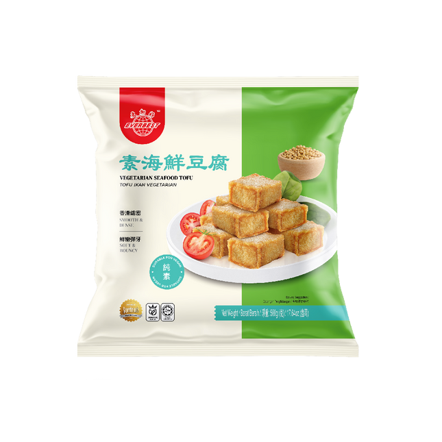 EVERBEST Vegetarian Seafood Tofu 500g (Case 10)