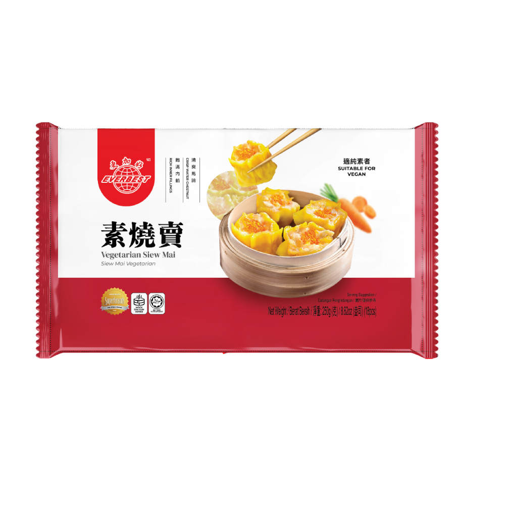 EVERBEST Vegetarian Siew Mai 250g (Case 15)