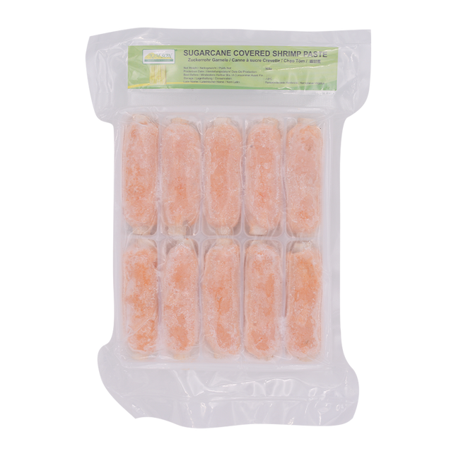 Sugar Cane Covered Shrimp Paste 500g (Frozen) - Longdan Online Supermarket