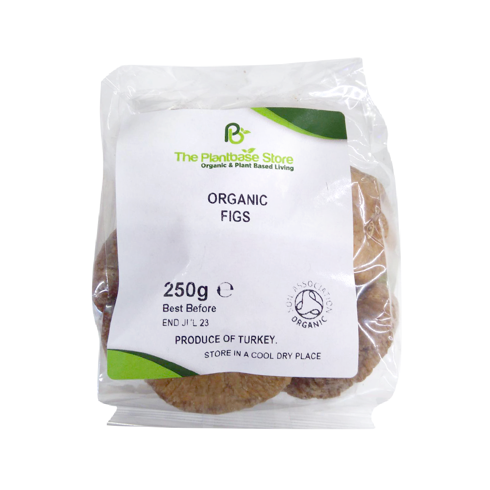 The Plantbase Store Organic Figs Lerida 250g - Longdan Official